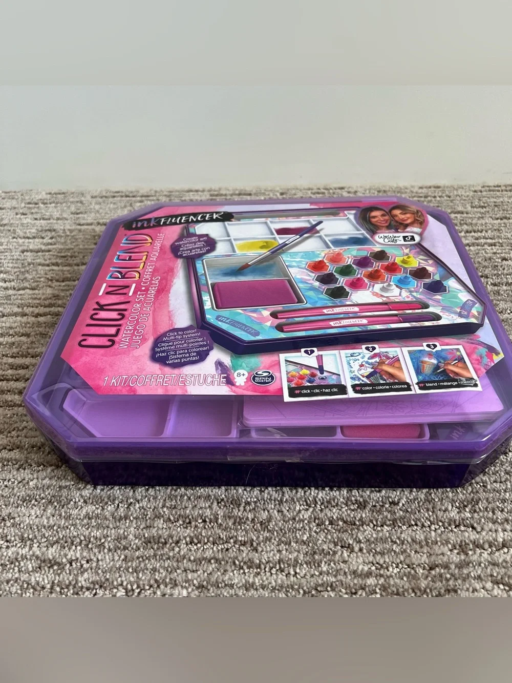 NWT InkFluencer Click N Blend Watercolor Set